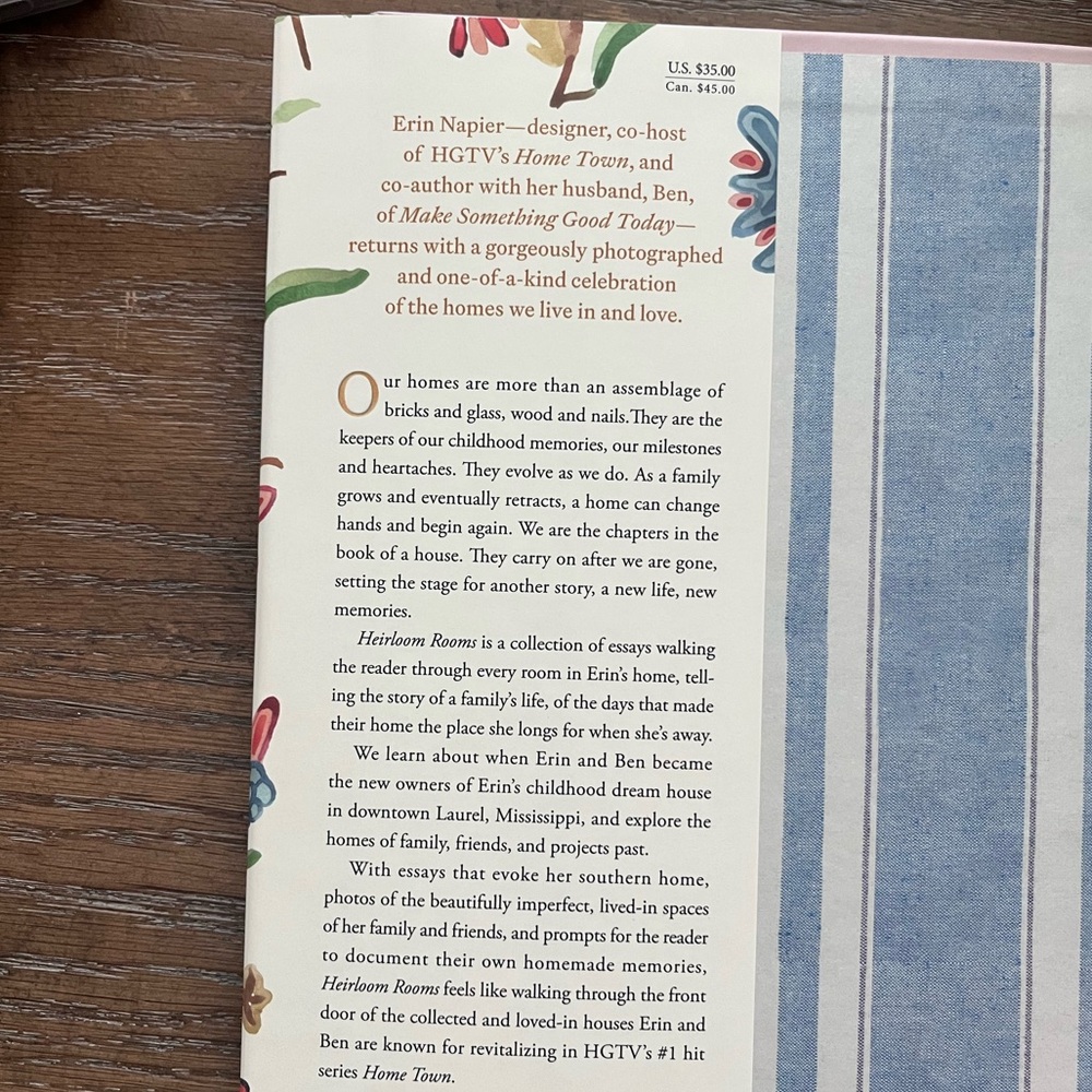 Heirloom Rooms Book by Erin Napier - Picture 2 of 2